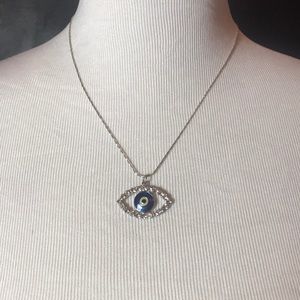 Evil eye necklace- 100% of proceeds go to charity!